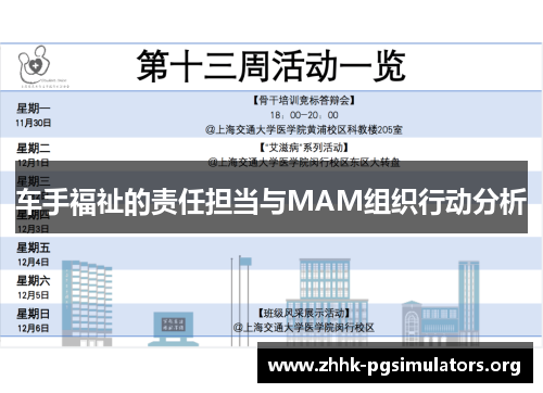 车手福祉的责任担当与MAM组织行动分析 车手福祉的责任担当与MAM组织行动分析